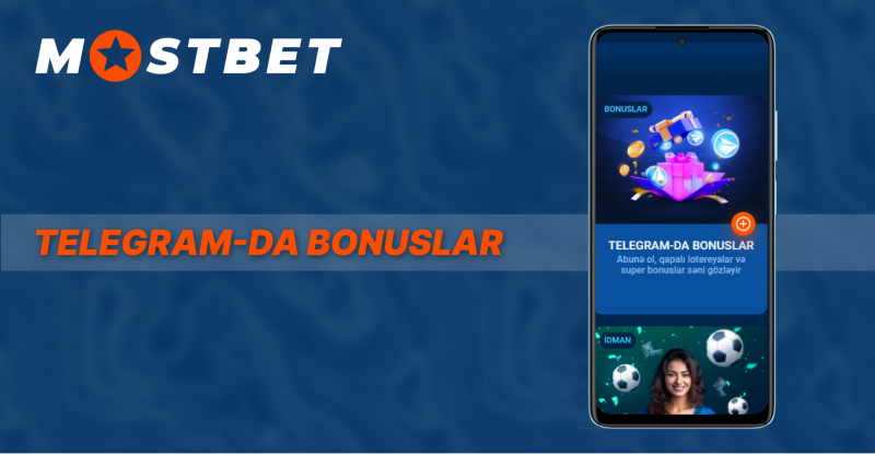 Telegramda Mostbet bonusları